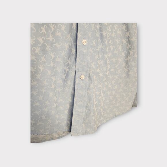 Robert Graham Mens “Monkey Business” Print Button-Down Shirt XL Statement Casual - Picture 3 of 8